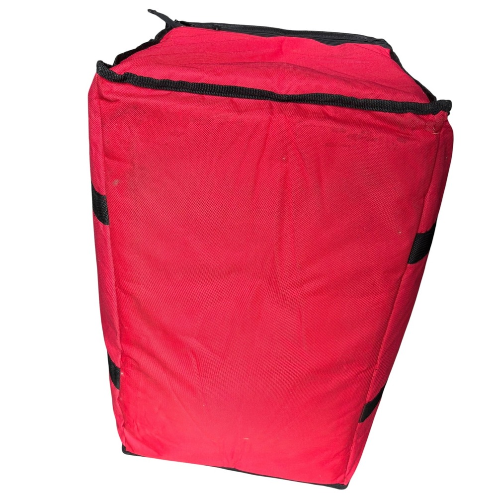 XXL Insulated Food Delivery Bag Red Thermal Catering Carrier Food Delivery - Picture 6 of 11